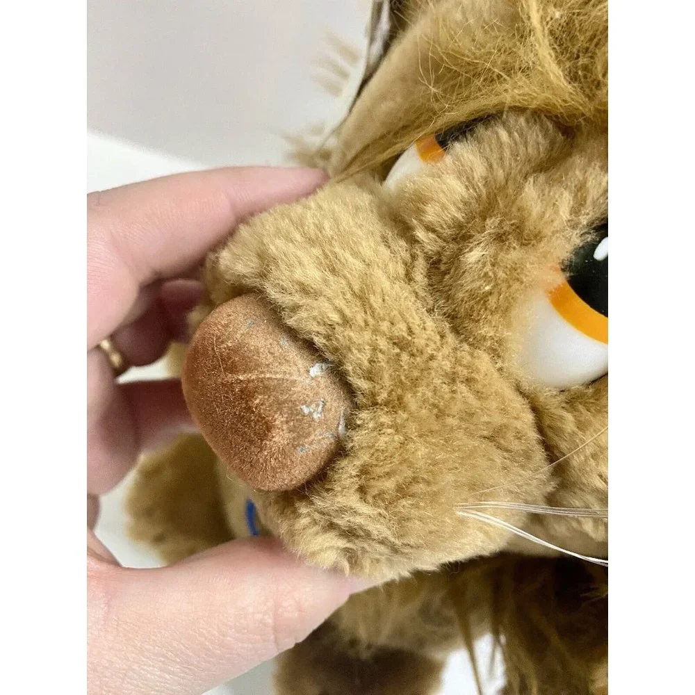 Dakin Ludicrous Lion Plush Nature Babies Stuffed Animal Vintage 1982‎ 10” READ